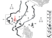 Bmw g05 staffa usato  Spedire a Italy