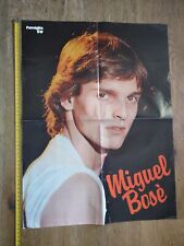 Miguel bosè poster usato  Verona