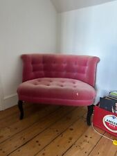 Loveseat armchair dusty for sale  LONDON