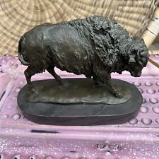 Bronze buffalo sculpture for sale  Humble