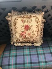 Aubusson tapestry cushion for sale  HALSTEAD