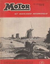 Usado, 30 de mayo de 1952 revista holandesa de motocicleta motor segunda mano  Embacar hacia Argentina