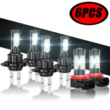 Usado, Para Mini Cooper 2003 2004 2005 2006 2007 LED Farol Lâmpadas de Neblina Kit 6000K comprar usado  Enviando para Brazil