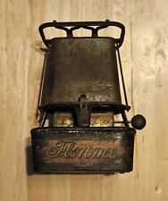 Antigua lámpara de estufa con marco de hierro fundido de queroseno calentador de hierro triste Florence, usado segunda mano  Embacar hacia Argentina
