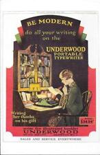 Postcard advert underwood for sale  CHESTER