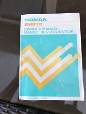 Honda 650 generator for sale  ONGAR