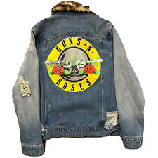 h m fur denim jacket for sale  Las Vegas