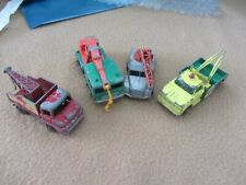 Toy classic collectable Lesney Tow Trucks and Cranes x4 for sale  NORTHAMPTON