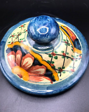 Cerâmica mexicana TALAVERA VASILHA DE COZINHA 11" H - 5,5" C ~ ARMAZENAMENTO ou frasco de doces comprar usado  Enviando para Brazil