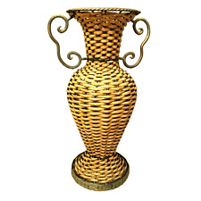 Wicker metal vase for sale  Savage