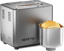 Excellent Neretva 2lb Bread Maker Machine 20-in-1 Automatic, Stainless for sale  Shipping to South Africa
