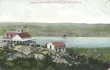 Postal de Nueva York Mt. Beacon Casino y Central Eléctrica Bandera 1907 Vista Antigua Nueva York segunda mano  Embacar hacia Argentina