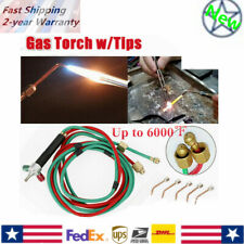 Gas Little Torch Welding Soldering Cutting w/ 5 Tips Kit Jewelry Jewelers Micro for sale  Austell