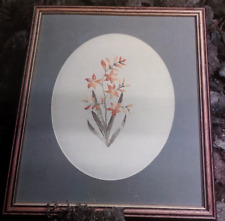 Dmc framed embroidery for sale  SHEFFIELD
