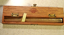 Charuto Montecruz Individuales Dunhill caixa de madeira com forro e fita, articulado comprar usado  Enviando para Brazil