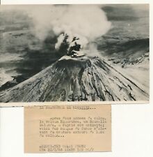 Volcan NGAURUHOE New Zealand - 1956 Associated Press photo segunda mano  Embacar hacia Argentina