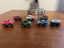 Vintage Micro Machines/Road Champs1987 Trucks Cars Mini Monster Wheels Lot Of 7 for sale  Taylor