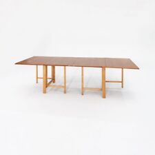 Mesa de jantar 1950 Maria Flap Gateleg por Bruno Mathsson na Suécia em madeira de teca, usado comprar usado  Enviando para Brazil