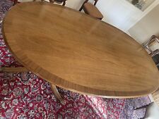 mahogany oval dining table for sale  ST. NEOTS