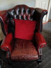 Oxblood red chesterfield for sale  BRADFORD