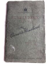 Humber hawk mk4 for sale  MINEHEAD