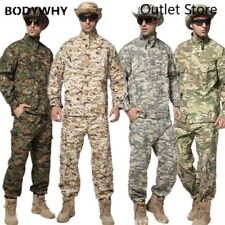 Roupas especiais masculinas de camuflagem de combate ao ar livre uniforme militar tático comprar usado  Enviando para Brazil