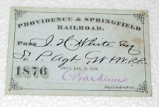 1876 providence springfield for sale  Waukesha