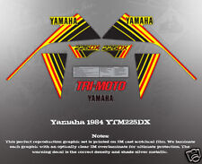 KIT GRÁFICO DE CALCOMANÍAS YAMAHA 1984 YTM225DX YTM225 COMO NUEVO DE LOTE ANTIGUO segunda mano  Embacar hacia Argentina