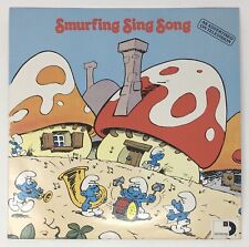 Usado, THE SMURFS "Smurfing Sing Song" Álbum de Vinil LP Novidade Disco Infantil Anos 80 comprar usado  Enviando para Brazil