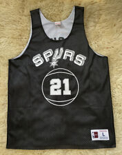 Used, Tim Duncan 21 San Antonio Spurs Mitchell Ness Reversible NBA Practice Jersey - L for sale  Mount Laurel