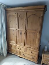 pine wardrobe drawers for sale  KEIGHLEY