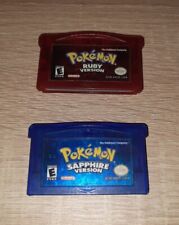 Usado, Pokemon Ruby + Sapphire VERSÕES DOS EUA - Frete genuíno, testado e rastreado comprar usado  Enviando para Brazil