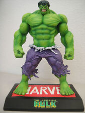 MARVEL  THE INCREDIBLE HULK MAQUETTE  Over 9" STATUE  AVENGERS Figure TOY for sale  Shipping to Canada