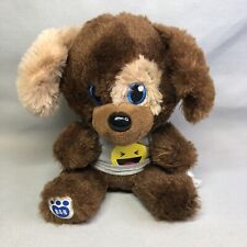 Usato, Maglietta sorridente BABW Build A Bear Buddies fritta marrone cucciolo cane occhi blu in perfette condizioni usato  Spedire a Italy