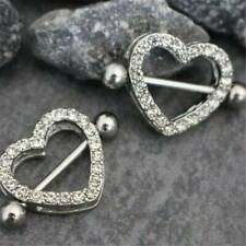 Silver heart double for sale  FELTHAM