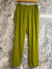 lime green linen trousers for sale  YORK