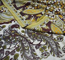 Vintage Saree Kalamkari Pure Cotton Printed Indian Sari Fabric Soft Floral 5Yd, used for sale  Shipping to South Africa