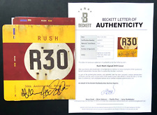 Rush band signed for sale  Fishers
