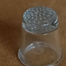 Vintage glass thimble for sale  FAREHAM