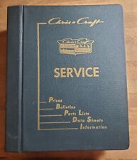 Chris Craft Vintage Anos 1960 Livro de Serviço Proprietários Manual Catálogo Lista de Peças comprar usado  Enviando para Brazil