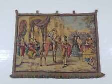 Vintage French Party Scene Wall Hanging Tapestry 90x65cm for sale  Shipping to South Africa
