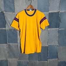 Camiseta deportiva vintage años 60/70 Mason Durene con billetes a rayas talla grande segunda mano  Embacar hacia Mexico