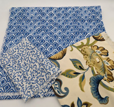 Trío de piezas de tela perfectas para artesanías - Waverly Savoy Bluebell; 317b-oA1-1b segunda mano  Embacar hacia Argentina