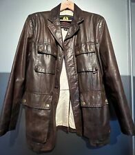 Belstaff lederjacke gold gebraucht kaufen  Hemmingen