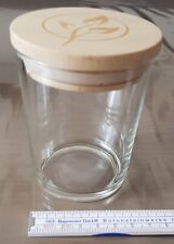 Vorratsglas holzdeckel silikon gebraucht kaufen  Leer (Ostfriesland)