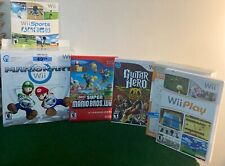 *Nintendo Wii*Classic Game Selection*Mario*Guitar Hero*Tested+Working*YOU PICK* for sale  Shipping to South Africa