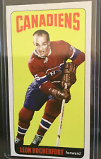 Usado, Cartão feito sob medida: Leon Rochefort inspirado em 1964-65 Topps Tall Boys Canadiens comprar usado  Enviando para Brazil