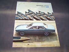 Used, TOPRARITY Magnificent Brochure De Tomaso Deauville from 1971!!! for sale  Shipping to South Africa