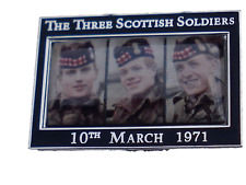 Three scottish soldiers for sale  ARMAGH