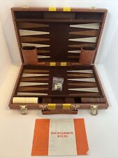 Vintage burgundy backgammon for sale  Chesapeake
